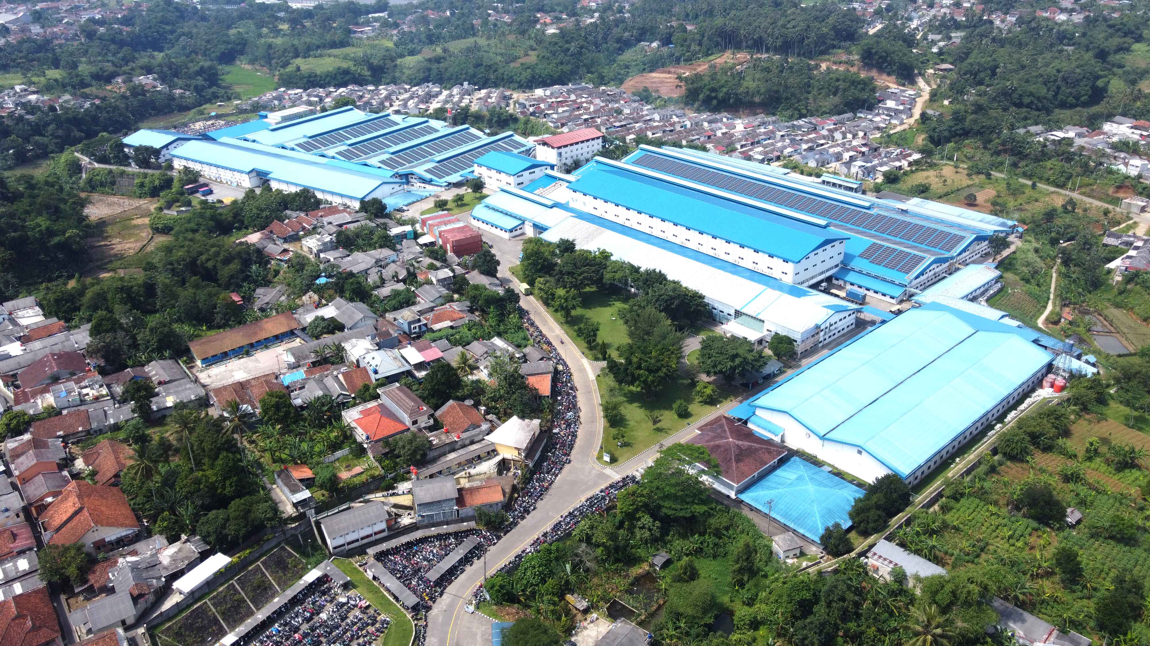 Yongjin Factory Aerial View